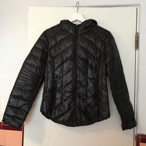 BCBGeneration Lightweight Black Puffer Jacket